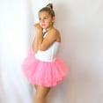 thumbnail image 2 of My Lello Big Girls 10-Layer Short Ballet Tulle Tutu Skirt (4T-10yr) - Orange, 2 of 4