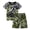 Camouflage, variant on Linfrsh Boy Clothes 3t Toddler Boy Summer Clothes Outfits Kids Cotton Short Sleeve Shirt Shorts Set(Grey,4-5 Years)