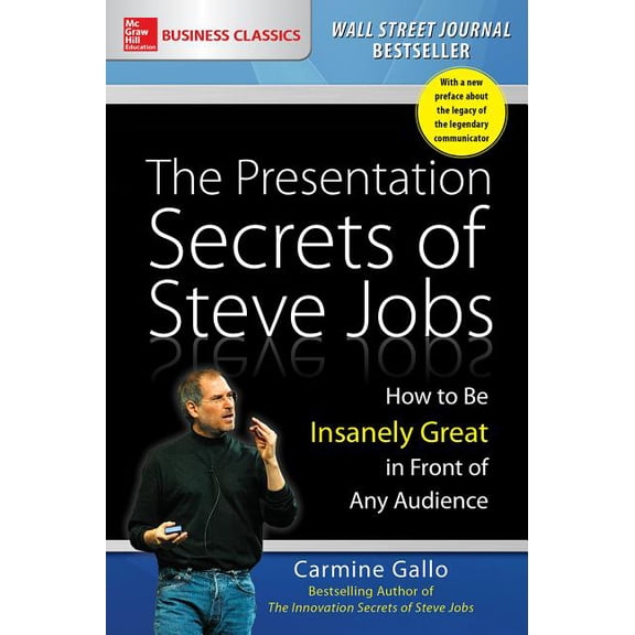 The Presentation Secrets of Steve Jobs: How to Be Insanely Great in Front of Any Audience, (Paperback)