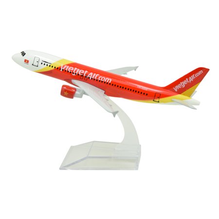 TANG DYNASTY 1:400 16cm Air Bus A320 Vietnam VietJet Airlines Metal Airplane Model Plane Toy Plane Model