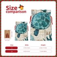 thumbnail image 3 of KLL Watercolor Sea Turtle for Christmas Gift Bag,Holiday Bags for Gifts Christmas Bags & Drawstring Gift Pouch Reusable Holiday Gift Bags & Party Favor Bags (1 PCS)-Medium, 3 of 9