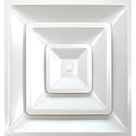Accord Ventilation Icd2x2 Ceiling Diffuser 24 X 24 White