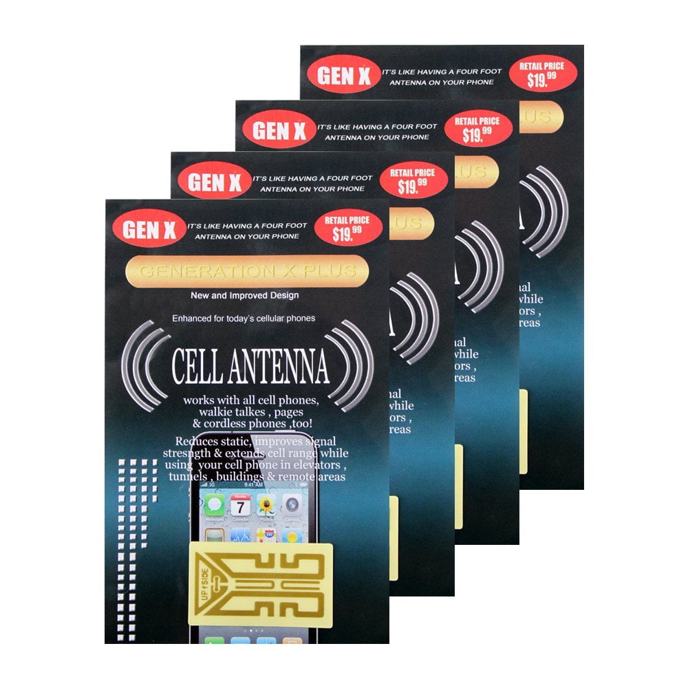 4 Pack Antenna Boosters for Cell Phones Tablets Pagers PDA's Walkie Talkies  Cordless Home Phones - Walmart.com - Walmart.com