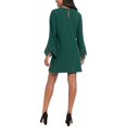 thumbnail image 2 of London Times womens  A-Line Dress, l, Green, 2 of 3