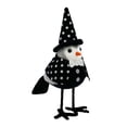 thumbnail image 1 of Adornos de pájaros para Halloween de Lksixu, decoraciones de Halloween, muñeco de peluche de pájaro con diseño de bruja en 3D y sombrero de mago, accesorio espeluznante para casa embrujada,, 1 of 4