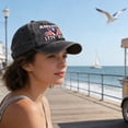 thumbnail image 2 of WKSCLPAI 250 Anniversary Hat, 1776 - 2026 Semiquincentennial USA Hat, Unisex Adjustable Commemorative Baseball Cap, Tribute To We the People, Black A, 2 of 6