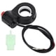 thumbnail image 2 of Bocina de 22 mm/087 pulgadas interruptor de botón para manillar de motocicleta botón de Control de interruptor de bocina para moto de cross y Scooter ANGGREK Otros, 2 of 8