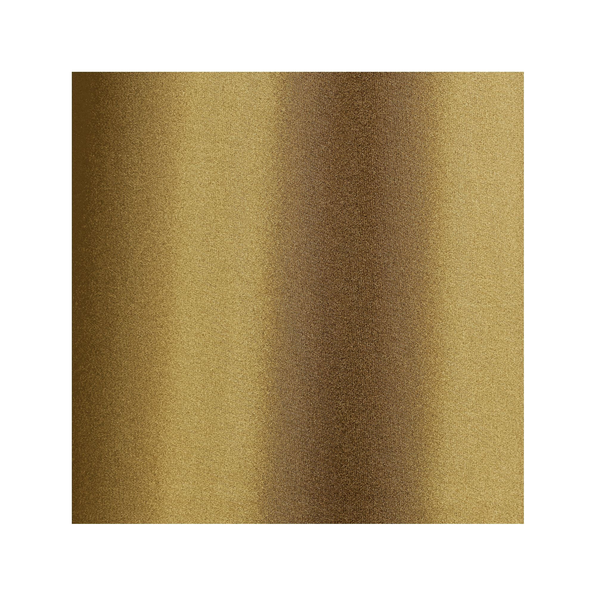 Springcrest Sydnee Gold with Silver Trim Medium Drum Lamp Shade 14" Top x 16" Bottom x 11" Slant (Spider) Replacement with Harp and Finial