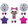 XL LOL Surprise Doll Diva Birthday party Balloons Decoration Supplies