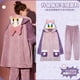 thumbnail image 5 of Disney-ropa de dormir de terciopelo Coral cálido para pareja, albornoz engrosado, pijama con capucha, traje de invierno, Daisy & Donald Duck, Pjs Y2k Winnie, 5 of 5