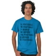 thumbnail image 5 of Bored Football Sport Schedule Men's Graphic T Shirt Tees Brisco Brands 3X, 5 of 6