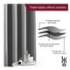 thumbnail image 5 of Cortinas Black Out Decoracion Textil Hogar Adornos 132x214cm gris, 5 of 8
