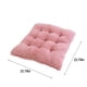 thumbnail image 3 of Fundas de almohada para cojines de asiento para uso doméstico, cojines de suelo de pana con mechones para tatami de salón, cojín de felpa de 40 cm., 3 of 6