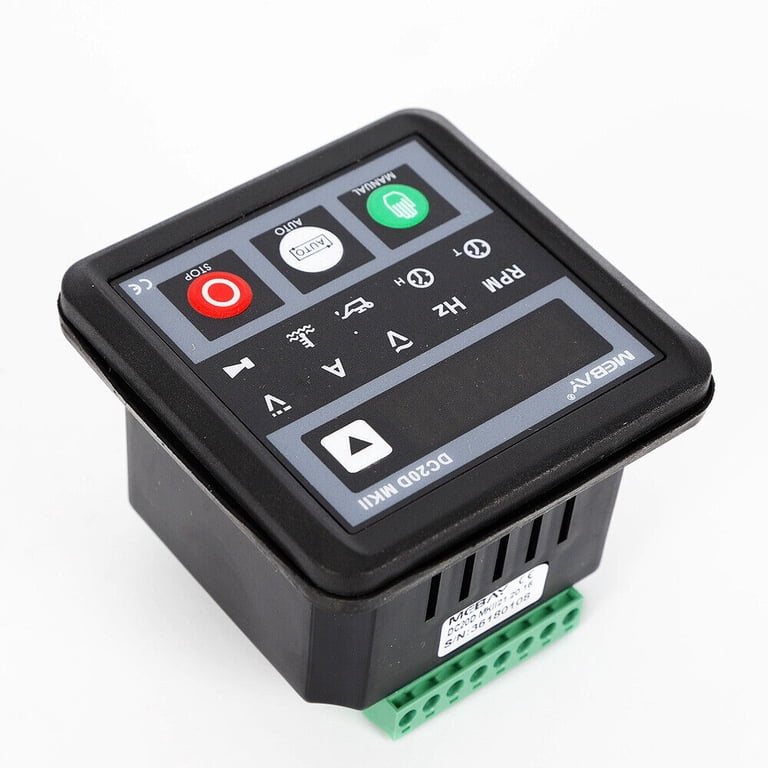 DC20D Small Generator Set Controller, Air-cooled Generator Set Controller Air Cooled Generator Set Automatic Control Module For Diesel Generator