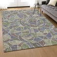 thumbnail image 6 of Addison Rugs Mayfield Premium Machine Washable Transitional Geometric Green Rectangle Rug, 10' x 14', 6 of 6