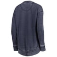 thumbnail image 3 of Women's Pressbox Navy North Carolina Tar Heels Vintage Wash Pullover Sweatshirt, 3 of 3