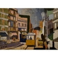 thumbnail image 3 of Joaquín Torres-García 24x18 Black Modern Framed Museum Art Print Titled - City Landscape (1918), 3 of 5
