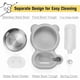 thumbnail image 3 of Dog Bowls, Cat Food and Water Bowl Set with Water Dispenser and Stainless Steel Bowl for Cats and Small Dogs, 3 of 4