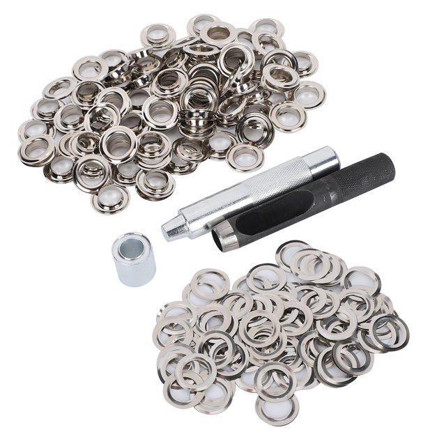 Grommet Kit, Easy To Install Brass Grommets Eyelets, For Shoes Clothes