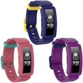 thumbnail image 1 of 3 pieces of Strap Compatible With Fitbit Ace 2 For Child Soft Colored Silicone, 1 of 3