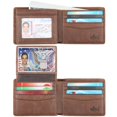 thumbnail image 1 of Billetera HIMI de piel auténtica con bloqueo RFID para hombre, 1 of 7