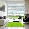 thumbnail image 7 of Ahgly Company Machine Washable Indoor Rectangle Transitional Pea Green Area Rugs, 8' x 10', 7 of 7