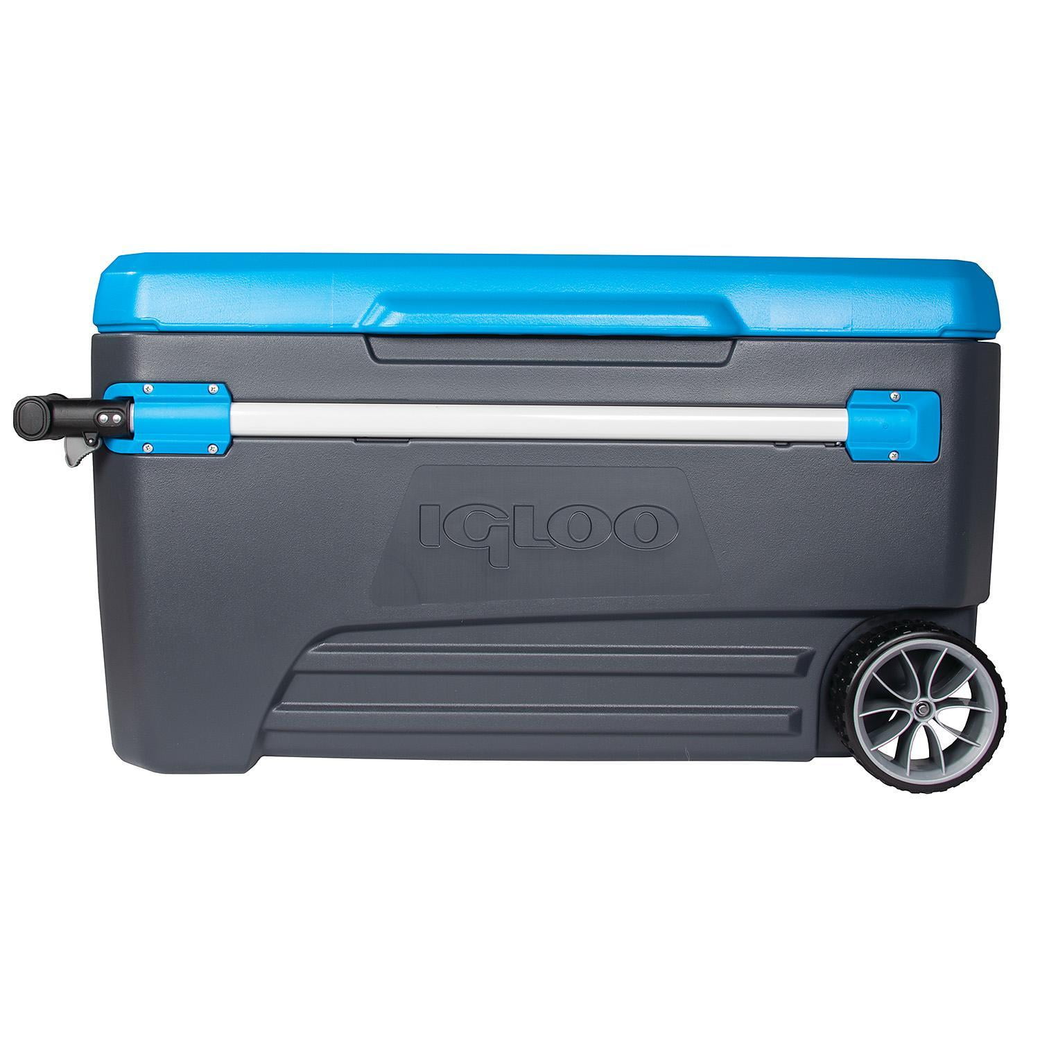 Igloo Glide Roller Cooler, Blue (110 Qt.) - Walmart.com - Walmart.com