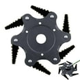 thumbnail image 4 of Trimmer Blades For Weed Eater | Five-leaf Weed Eater Head | Rotary Weed Brush, Joint Twist Knot Steel Wire Wheel Brush, Disc Trimmer Head For Garden, 4 of 9
