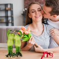 thumbnail image 2 of Promotion!!Charming Frog Statue Cute And Fun Decorative Figurine For Home Desk Bathroom Decor & Unique Gift Idea, 2 of 6