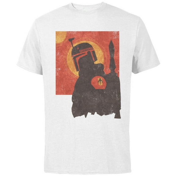Star Wars The Book of Boba Fett Red Tatooine - Short Sleeve Cotton T-Shirt for Adults - Customized-White