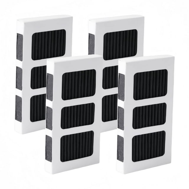 Jinswick 4 Pack Paultra2 Refrigerator Air Filter Replacement for Frigidaire Pure Air Ultra II, Pureair Ultra 2, Paultra 2, Pureair Ultra 2, Electrolux 242047805, 5303918847, EAP12364179 Cleaner Set