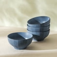 thumbnail image 4 of Stone Lain Rio 4-Piece Bowl Set Stoneware, Blue, 4 of 6