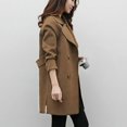 thumbnail image 4 of YOTAMI Chandail pour Femmes Automne Hiver Mode Décontractée Veste Décontractée Manteau Cardigan Ajusté Pardessus Formel Vert Armée, 4 of 4