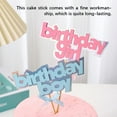 thumbnail image 3 of Bewildely Cake Stick DIY Prop Suministros para fiestas Papel Entretenimiento exquisito Interesante Decoraciones ligeras Cookie Topper Decoración del hogar cumpleaños de niño NO1 Bewildely HA082216-02, 3 of 6