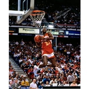 Dominique Wilkins Atlanta Hawks Autographed 16" x 20" 1988 Dunk Contest Two Hand Reverse Dunk Photograph - Fanatics Authentic Certified