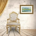 thumbnail image 3 of Slivka, Jane 14x9 Gold Ornate Wood Framed with Double Matting Museum Art Print Titled - Coastal Landscape View, 3 of 4