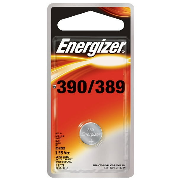 Energizer 389 Silver Oxide Button Battery, 1-Pack - Walmart.com