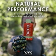 Huma Chia Energy Gel, Chocolate 12 Pack - Stomach Friendly, Real Food Energy Gels for Endurance Exercise