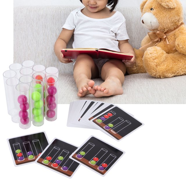Juguete de inferencia para niños mano de obra exquisita de plástico mejora el pensamiento lógico juego de razonamiento seguro juguete educativo para regalo ANGGREK Otros