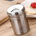 thumbnail image 4 of Stainless Steel Spice Jars 410 Stainless Steel Uniform Dispensing Thickened Bottom Spice Jars for Salt Sugar Spice, 4 of 6