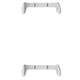 thumbnail image 3 of Matsuzay Controlador de consola de juegos Mango Grip Stand Case Cover Protector de carcasa a prueba de golpes Reemplazo para OLED Blanco 2Conjunto, 3 of 6