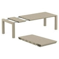 thumbnail image 6 of Siesta ISP774-DVR 70 - 86 in. Vegas Dining Extendable Table  Dove Gray, 6 of 11