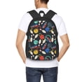 thumbnail image 4 of Balery Bowling Ball Mochila para hombre y mujer - Tela Oxford 600D resistente - Gran capacidad, resistente al agua, ideal para la escuela, viajes y senderismo, 4 of 6