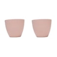 thumbnail image 1 of Macetas para plantas Advancent plástico duradero rosa cereza 9CM 2Conjunto, 1 of 6