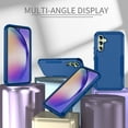 thumbnail image 6 of Dteck for Samsung Galaxy A54 5G Case, Shockproof Heavy Duty Dual Layer Outdoor Drop Protection Dustproof Armor Cover Hybrid Rugged Sports Matte Phone Case for Galaxy A54 5G 2023, navyblue, 6 of 8