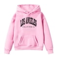 thumbnail image 3 of Kids Hoodies for Boys Girls Hoodies & Sweatshirts Cute Oversized Pocket Sweatshirt Tops for Girls Casual Long Sleeve Comfort Apparel 5-6 Years Pink, 3 of 3