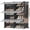 Black, variant on Shoe Rack Organizer, 6-Tier Shoe Storage Cabinet for Closet and Entryway, Holds 24 Pairs of Shoes, Adjustable, Cloud White and Trasparent