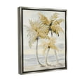 thumbnail image 4 of Stupell Industries Neutral Beige Palm Trees Landscape Painting Gray Floater Framed Canvas Art Print Wall Art, 25 x 31, 4 of 10