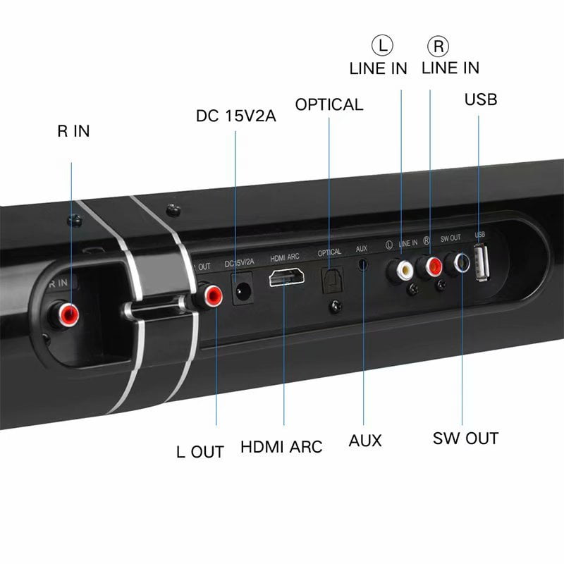 hdmi bluetooth speaker