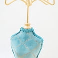 thumbnail image 5 of Rack Retro Jewelry Display Stand Exquisite Fashionable Peacock Blue Jewelry Rack Holder for Home Store, 5 of 5
